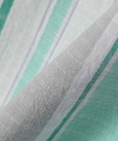 SHIPS / シップス シャツ・ブラウス | SHIPS any: BEZ TEXTILE マルチカラー ストライプ/ソリッド ボタンダウン ショートスリーブ シャツ◇ | 詳細21