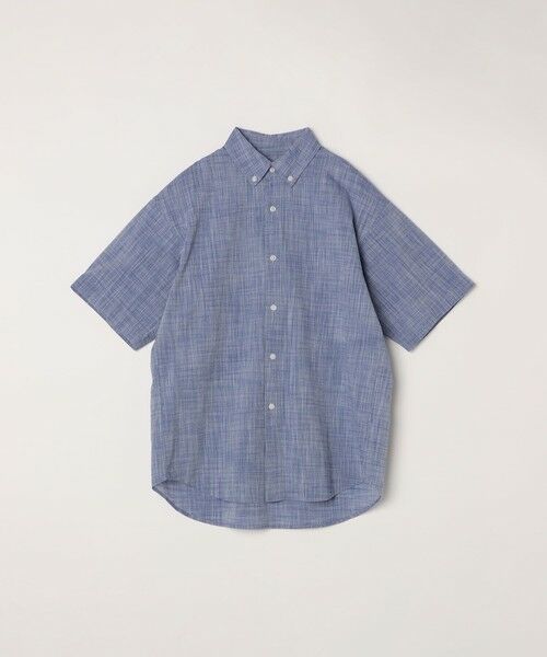 SHIPS / シップス シャツ・ブラウス | SHIPS any: BEZ TEXTILE マルチカラー ストライプ/ソリッド ボタンダウン ショートスリーブ シャツ◇ | 詳細27