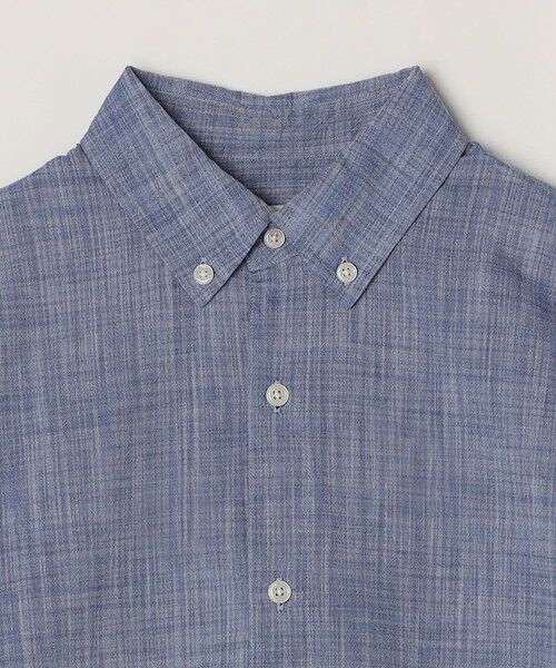 SHIPS / シップス シャツ・ブラウス | SHIPS any: BEZ TEXTILE マルチカラー ストライプ/ソリッド ボタンダウン ショートスリーブ シャツ◇ | 詳細28