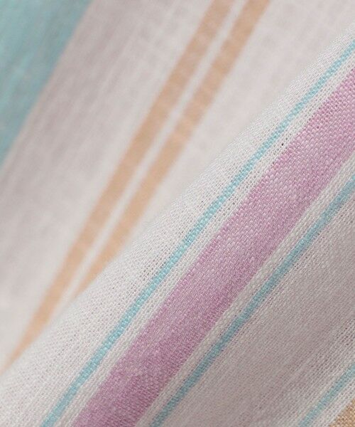 SHIPS / シップス シャツ・ブラウス | SHIPS any: BEZ TEXTILE マルチカラー ストライプ/ソリッド バンドカラー プルオーバー シャツ◇ | 詳細14