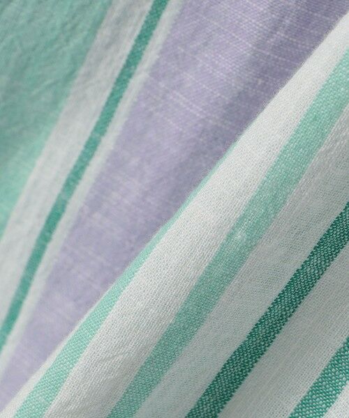 SHIPS / シップス シャツ・ブラウス | SHIPS any: BEZ TEXTILE マルチカラー ストライプ/ソリッド バンドカラー プルオーバー シャツ◇ | 詳細21