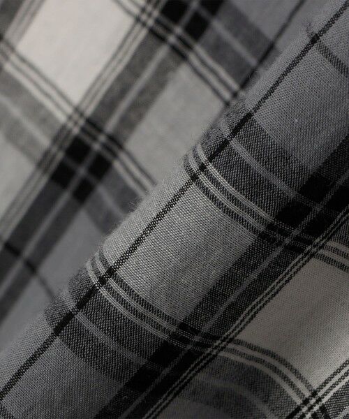 SHIPS / シップス シャツ・ブラウス | SHIPS any:〈洗濯機可能〉コットン/リネン チェック オープンカラー プルオーバー シャツ◇ | 詳細7