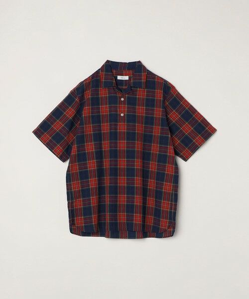 SHIPS / シップス シャツ・ブラウス | SHIPS any:〈洗濯機可能〉コットン/リネン チェック オープンカラー プルオーバー シャツ◇ | 詳細13