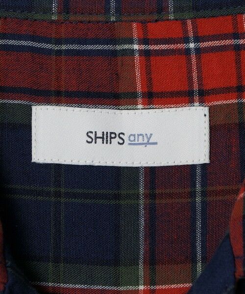 SHIPS / シップス シャツ・ブラウス | SHIPS any:〈洗濯機可能〉コットン/リネン チェック オープンカラー プルオーバー シャツ◇ | 詳細15