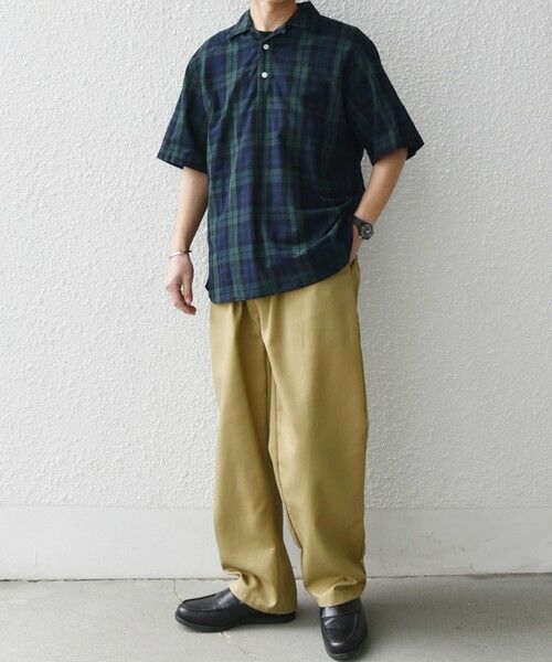 SHIPS / シップス シャツ・ブラウス | SHIPS any:〈洗濯機可能〉コットン/リネン チェック オープンカラー プルオーバー シャツ◇ | 詳細27