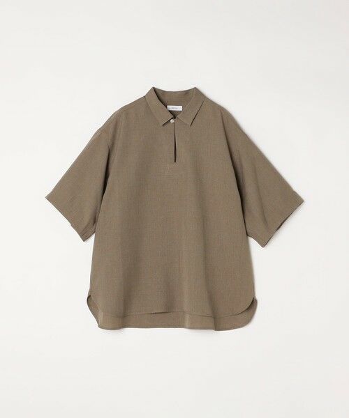 SHIPS / シップス シャツ・ブラウス | SHIPS any:〈洗濯機可能〉リネンライク スキッパー プルオーバーシャツ(セットアップ対応)◇ | 詳細13
