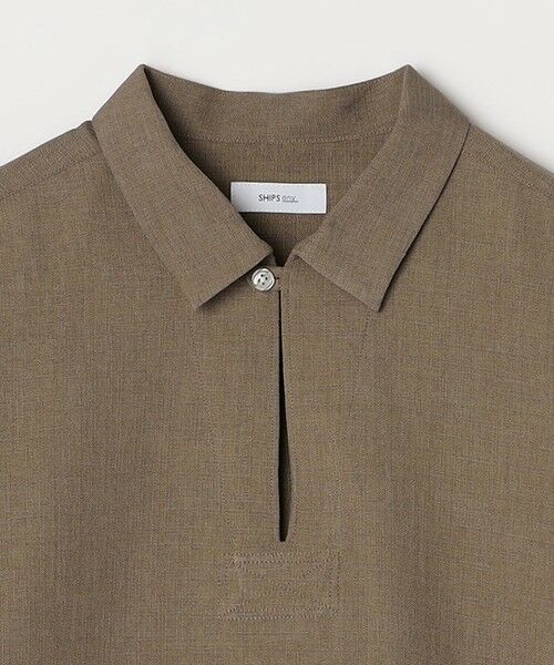SHIPS / シップス シャツ・ブラウス | SHIPS any:〈洗濯機可能〉リネンライク スキッパー プルオーバーシャツ(セットアップ対応)◇ | 詳細14