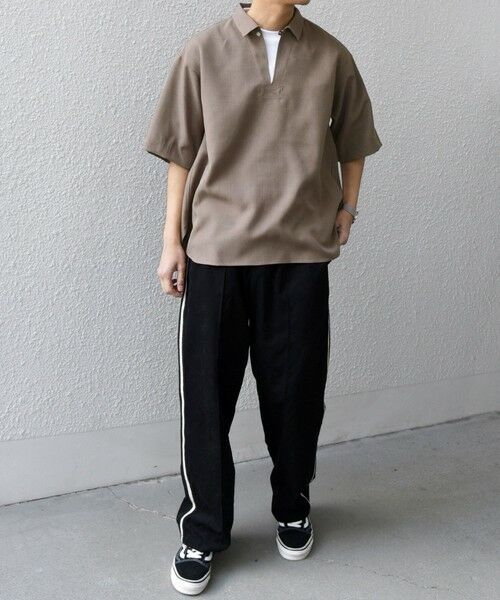 SHIPS / シップス シャツ・ブラウス | SHIPS any:〈洗濯機可能〉リネンライク スキッパー プルオーバーシャツ(セットアップ対応)◇ | 詳細8