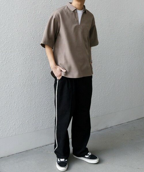 SHIPS / シップス シャツ・ブラウス | SHIPS any:〈洗濯機可能〉リネンライク スキッパー プルオーバーシャツ(セットアップ対応)◇ | 詳細9