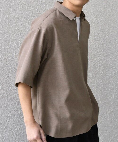 SHIPS / シップス シャツ・ブラウス | SHIPS any:〈洗濯機可能〉リネンライク スキッパー プルオーバーシャツ(セットアップ対応)◇ | 詳細11