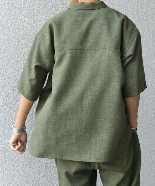 SHIPS / シップス シャツ・ブラウス | SHIPS any:〈洗濯機可能〉リネンライク スキッパー プルオーバーシャツ(セットアップ対応)◇ | 詳細24