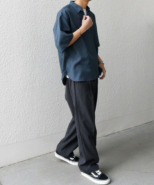 SHIPS / シップス シャツ・ブラウス | SHIPS any:〈洗濯機可能〉リネンライク スキッパー プルオーバーシャツ(セットアップ対応)◇ | 詳細28