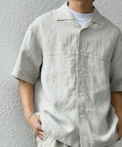 SHIPS / シップス シャツ・ブラウス | SHIPS any:〈洗濯機可能〉NOVELTEX リネン オープンカラーシャツ(セットアップ対応)◇