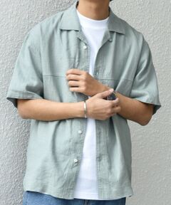 SHIPS / シップス シャツ・ブラウス | SHIPS any:〈洗濯機可能〉NOVELTEX リネン オープンカラーシャツ(セットアップ対応)◇