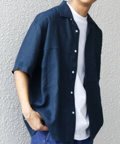 SHIPS / シップス シャツ・ブラウス | SHIPS any:〈洗濯機可能〉NOVELTEX リネン オープンカラーシャツ(セットアップ対応)◇