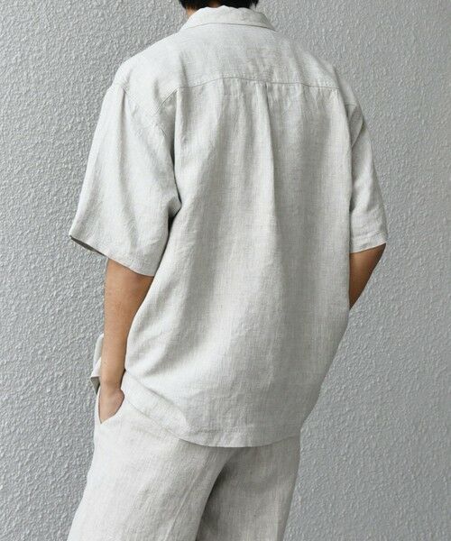 SHIPS / シップス シャツ・ブラウス | SHIPS any:〈洗濯機可能〉NOVELTEX リネン オープンカラーシャツ(セットアップ対応)◇ | 詳細4