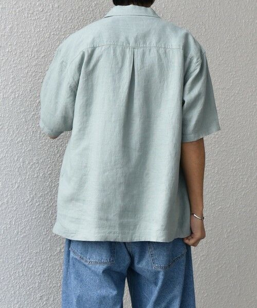 SHIPS / シップス シャツ・ブラウス | SHIPS any:〈洗濯機可能〉NOVELTEX リネン オープンカラーシャツ(セットアップ対応)◇ | 詳細13