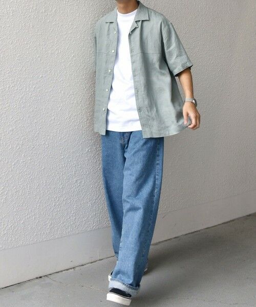 SHIPS / シップス シャツ・ブラウス | SHIPS any:〈洗濯機可能〉NOVELTEX リネン オープンカラーシャツ(セットアップ対応)◇ | 詳細9