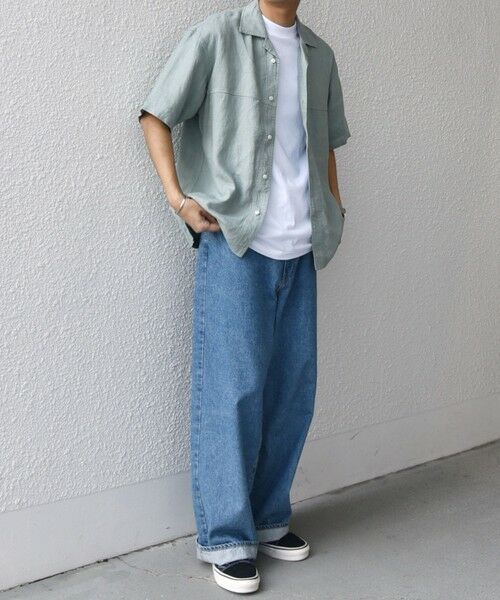 SHIPS / シップス シャツ・ブラウス | SHIPS any:〈洗濯機可能〉NOVELTEX リネン オープンカラーシャツ(セットアップ対応)◇ | 詳細10