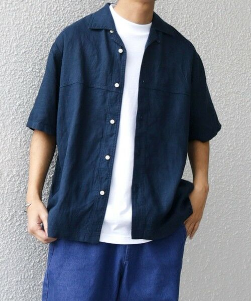 SHIPS / シップス シャツ・ブラウス | SHIPS any:〈洗濯機可能〉NOVELTEX リネン オープンカラーシャツ(セットアップ対応)◇ | 詳細24