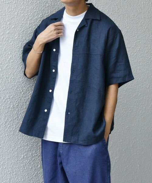 SHIPS / シップス シャツ・ブラウス | SHIPS any:〈洗濯機可能〉NOVELTEX リネン オープンカラーシャツ(セットアップ対応)◇ | 詳細25