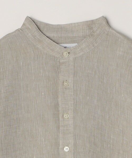 SHIPS / シップス シャツ・ブラウス | SHIPS any: ピュアリネン バンド スキッパー ハーフスリーブ プルオーバー シャツ 25SS◇ | 詳細7