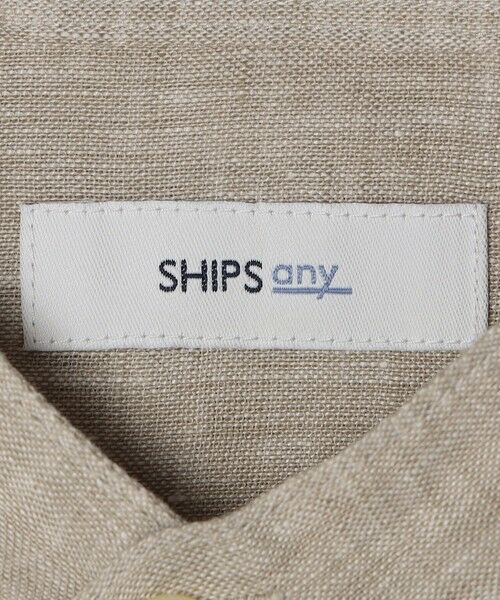 SHIPS / シップス シャツ・ブラウス | SHIPS any: ピュアリネン バンド スキッパー ハーフスリーブ プルオーバー シャツ 25SS◇ | 詳細8