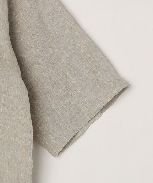 SHIPS / シップス シャツ・ブラウス | SHIPS any: ピュアリネン バンド スキッパー ハーフスリーブ プルオーバー シャツ 25SS◇ | 詳細9