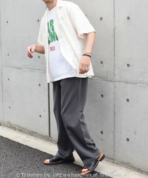 SHIPS / シップス シャツ・ブラウス | SHIPS any: マルチパターン オープンカラー メッシュ シアー シャツ◇ | 詳細2