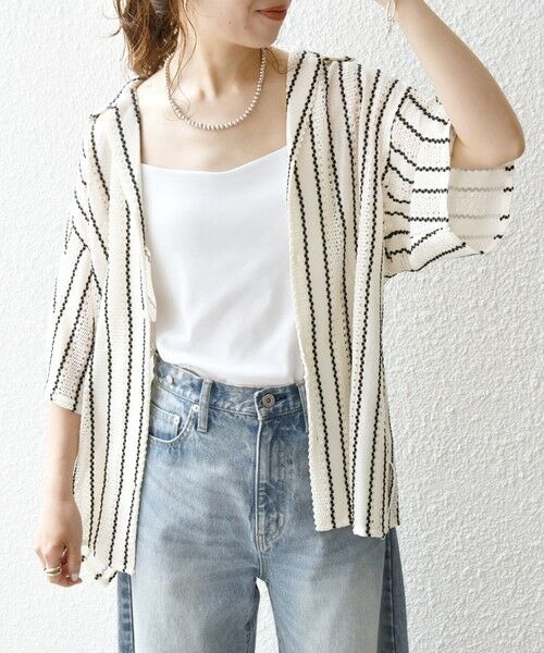 SHIPS / シップス シャツ・ブラウス | SHIPS any: マルチパターン オープンカラー メッシュ シアー シャツ◇ | 詳細12