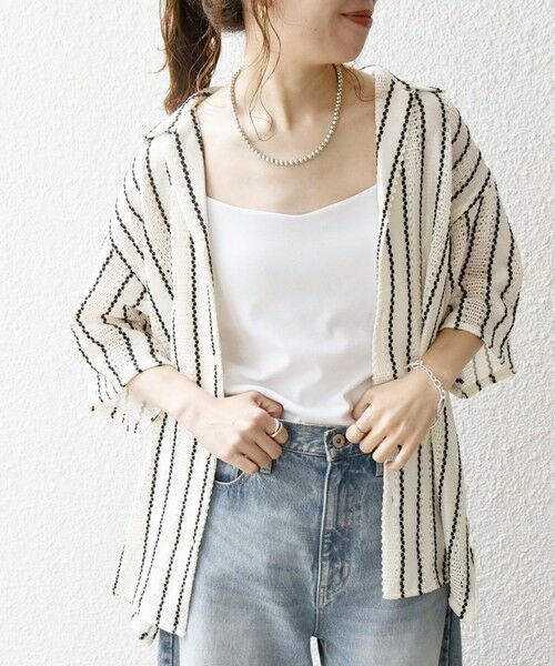 SHIPS / シップス シャツ・ブラウス | SHIPS any: マルチパターン オープンカラー メッシュ シアー シャツ◇ | 詳細13