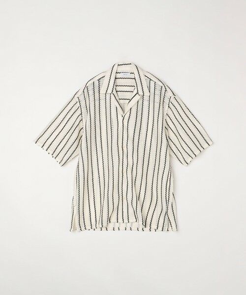 SHIPS / シップス シャツ・ブラウス | SHIPS any: マルチパターン オープンカラー メッシュ シアー シャツ◇ | 詳細20