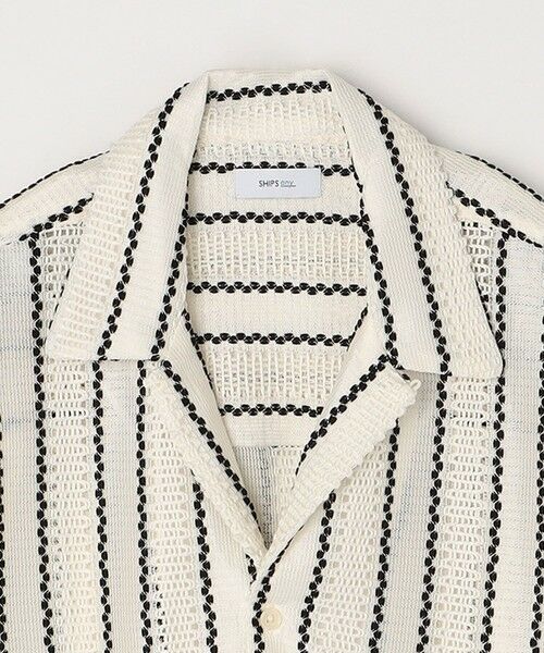 SHIPS / シップス シャツ・ブラウス | SHIPS any: マルチパターン オープンカラー メッシュ シアー シャツ◇ | 詳細21