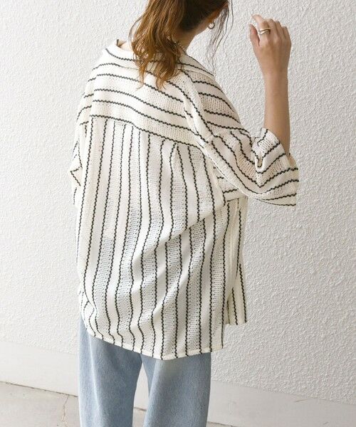 SHIPS / シップス シャツ・ブラウス | SHIPS any: マルチパターン オープンカラー メッシュ シアー シャツ◇ | 詳細11