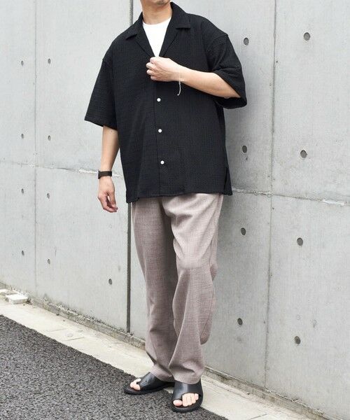 SHIPS / シップス シャツ・ブラウス | SHIPS any: マルチパターン オープンカラー メッシュ シアー シャツ◇ | 詳細28