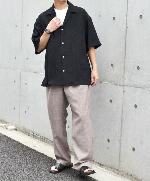 SHIPS / シップス シャツ・ブラウス | SHIPS any: マルチパターン オープンカラー メッシュ シアー シャツ◇ | 詳細29