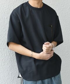 SHIPS / シップス Tシャツ | SHIPS any:〈洗濯機可能〉ラウンド フェイク レイヤード Tシャツ(セットアップ対応) 25SS◇