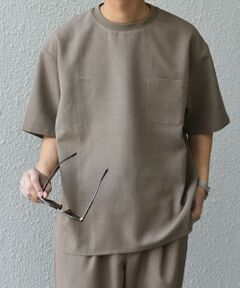 SHIPS / シップス Tシャツ | SHIPS any:〈洗濯機可能〉ラウンド フェイク レイヤード Tシャツ(セットアップ対応) 25SS◇