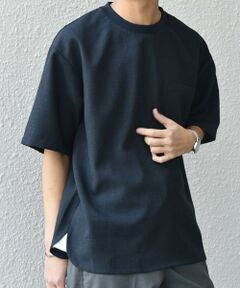 SHIPS / シップス Tシャツ | SHIPS any:〈洗濯機可能〉ラウンド フェイク レイヤード Tシャツ(セットアップ対応) 25SS◇