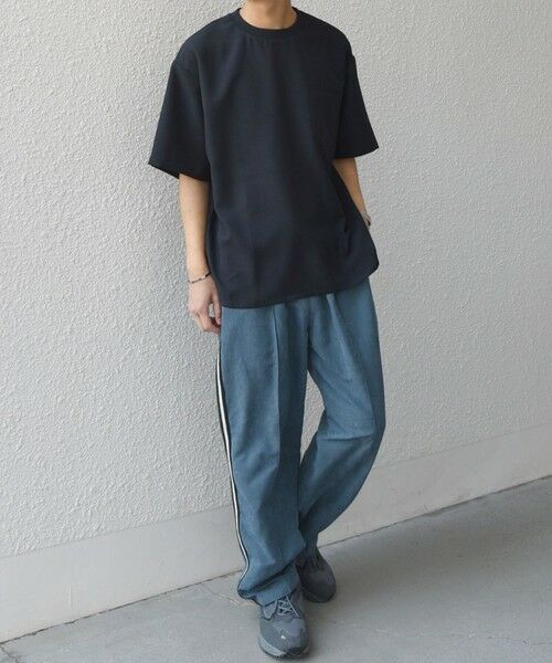 SHIPS / シップス Tシャツ | SHIPS any:〈洗濯機可能〉ラウンド フェイク レイヤード Tシャツ(セットアップ対応) 25SS◇ | 詳細2