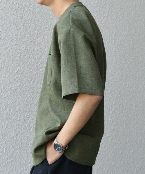 SHIPS / シップス Tシャツ | SHIPS any:〈洗濯機可能〉ラウンド フェイク レイヤード Tシャツ(セットアップ対応) 25SS◇ | 詳細19