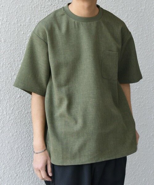 SHIPS / シップス Tシャツ | SHIPS any:〈洗濯機可能〉ラウンド フェイク レイヤード Tシャツ(セットアップ対応) 25SS◇ | 詳細20