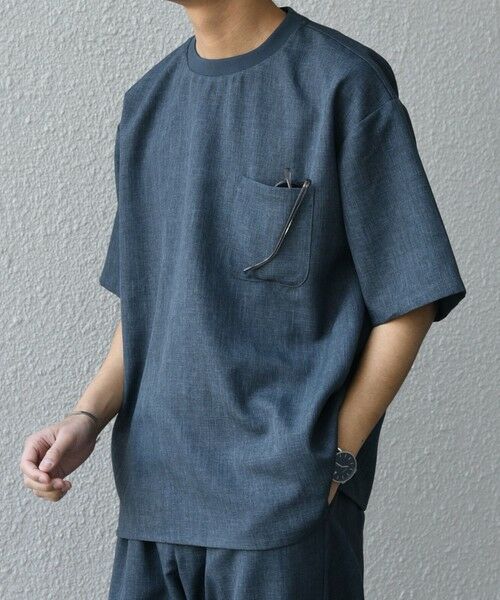 SHIPS / シップス Tシャツ | SHIPS any:〈洗濯機可能〉ラウンド フェイク レイヤード Tシャツ(セットアップ対応) 25SS◇ | 詳細26