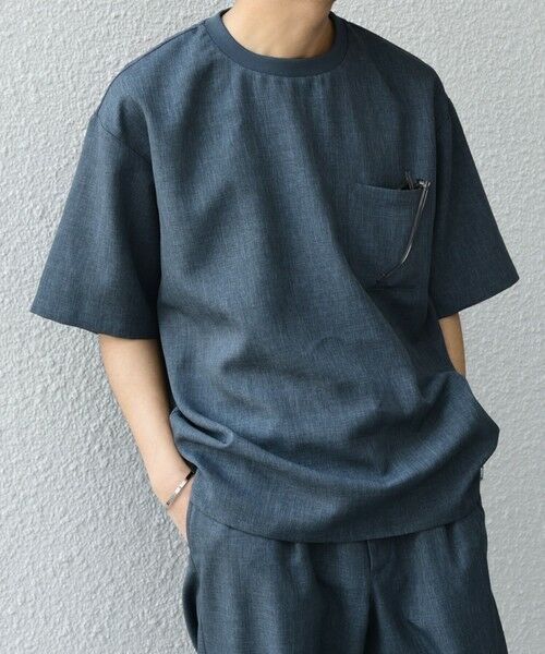 SHIPS / シップス Tシャツ | SHIPS any:〈洗濯機可能〉ラウンド フェイク レイヤード Tシャツ(セットアップ対応) 25SS◇ | 詳細28