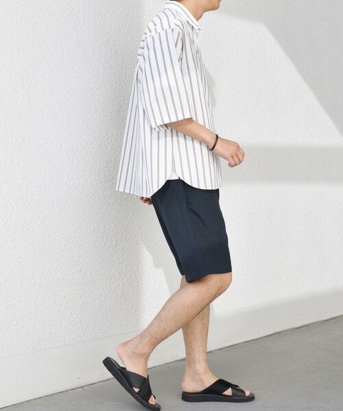 SHIPS / シップス シャツ・ブラウス | SHIPS any: ストライプ スモールウェイブ スキッパー プルオーバーシャツ◇ | 詳細2