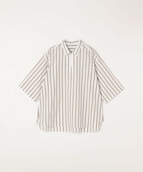SHIPS / シップス シャツ・ブラウス | SHIPS any: ストライプ スモールウェイブ スキッパー プルオーバーシャツ◇ | 詳細6