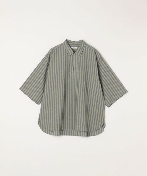 SHIPS / シップス シャツ・ブラウス | SHIPS any: ストライプ スモールウェイブ スキッパー プルオーバーシャツ◇ | 詳細13