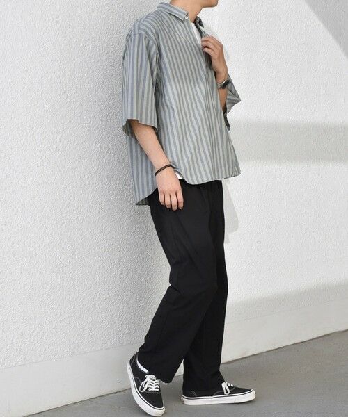 SHIPS / シップス シャツ・ブラウス | SHIPS any: ストライプ スモールウェイブ スキッパー プルオーバーシャツ◇ | 詳細9