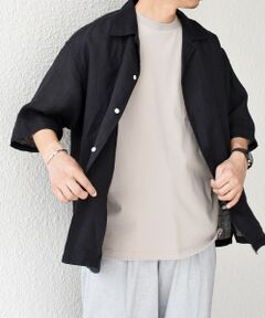 SHIPS / シップス シャツ・ブラウス | SHIPS any: ピュアリネン キャンプポケット ハーフスリーブ オープン シャツ◇