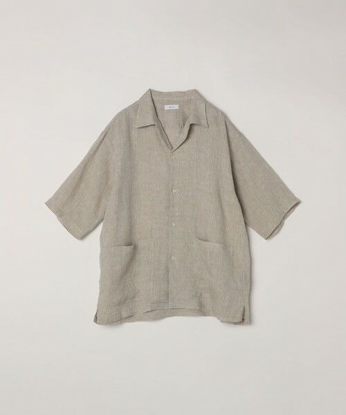 SHIPS / シップス シャツ・ブラウス | SHIPS any: ピュアリネン キャンプポケット ハーフスリーブ オープン シャツ◇ | 詳細5